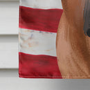 Boerboel Dog American Flag Flag Canvas House Size CK6444CHF