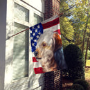 Bosnian Coarse-haired Hound American Flag Flag Canvas House Size CK6450CHF