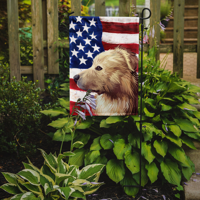 Himalayan Sheepdog Dog American Flag Garden Flag - Outdoor Decorative Yard Flag CK6559GF