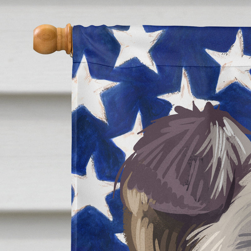 Kangal Dog American Flag Flag Canvas House Size CK6584CHF