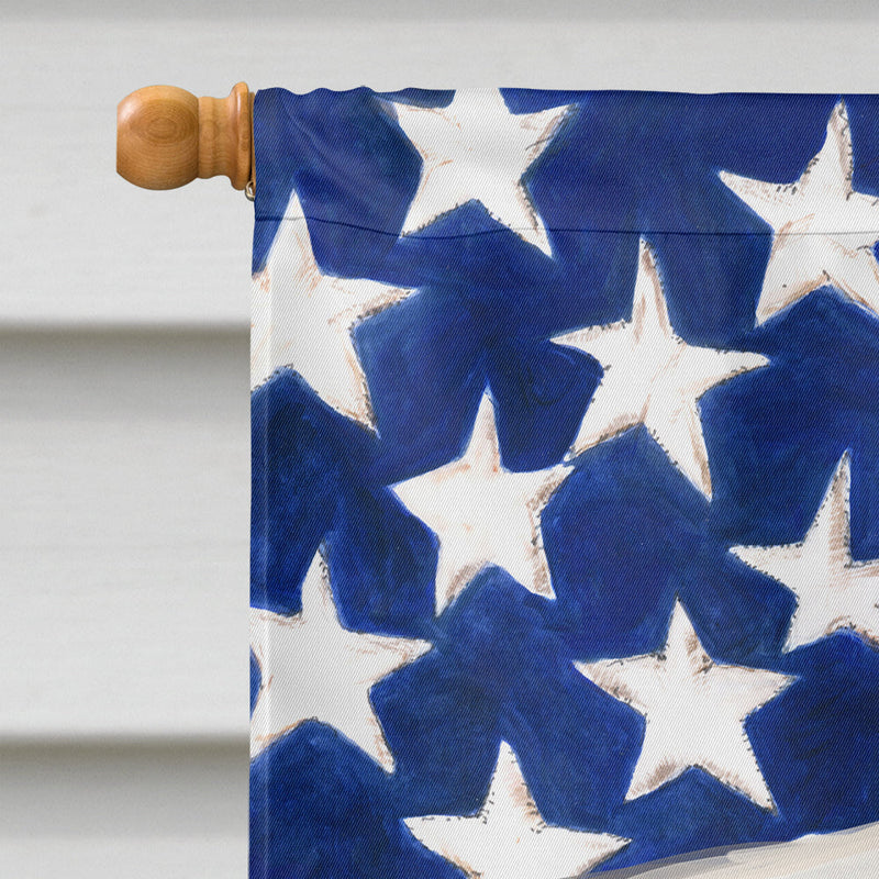 Slovak Cuvac Dog American Flag Flag Canvas House Size CK6711CHF