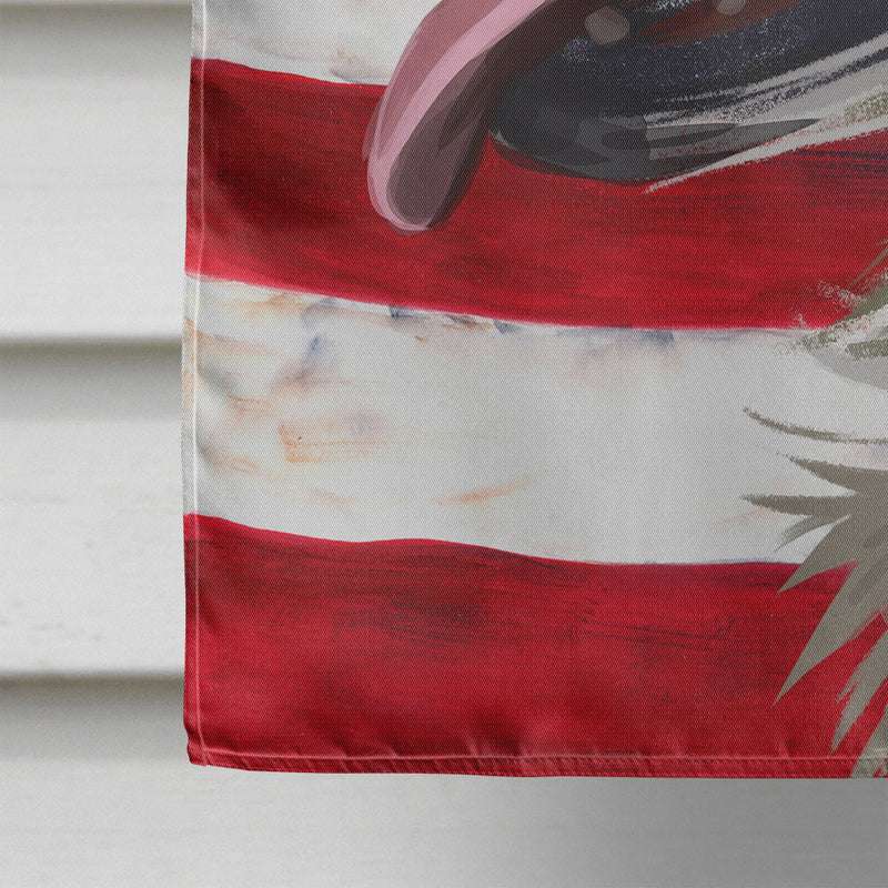 Slovak Cuvac Dog American Flag Flag Canvas House Size CK6711CHF