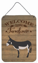 American Mammoth Jack Donkey Welcome Wall or Door Hanging Prints CK6788DS1216