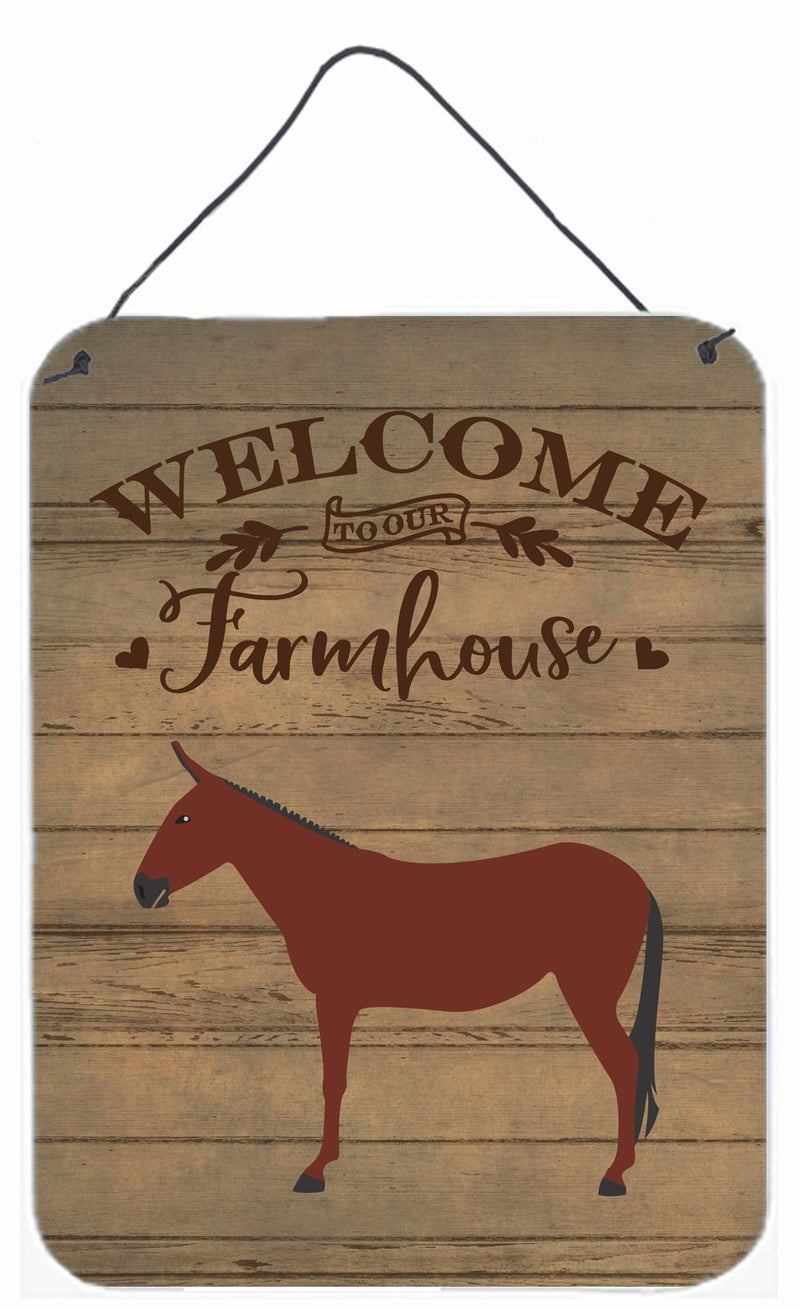 Hinny Horse Donkey Welcome Wall or Door Hanging Prints CK6794DS1216