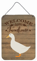 American Pekin Duck Welcome Wall or Door Hanging Prints CK6804DS1216