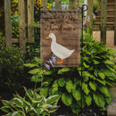 American Pekin Duck Welcome Garden Flag – Decorative Outdoor Yard Flag CK6804GF