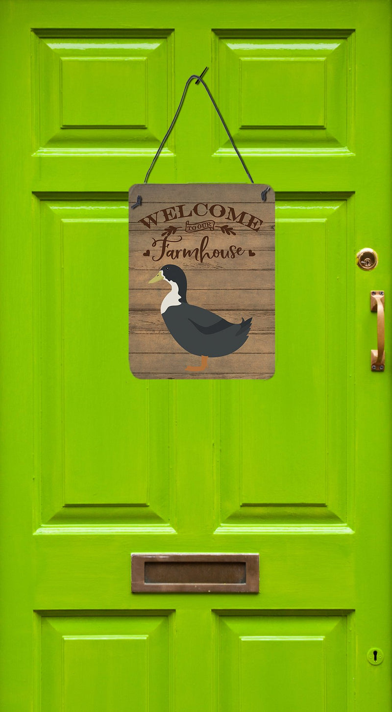 Blue Swedish Duck Welcome Wall or Door Hanging Prints CK6806DS1216