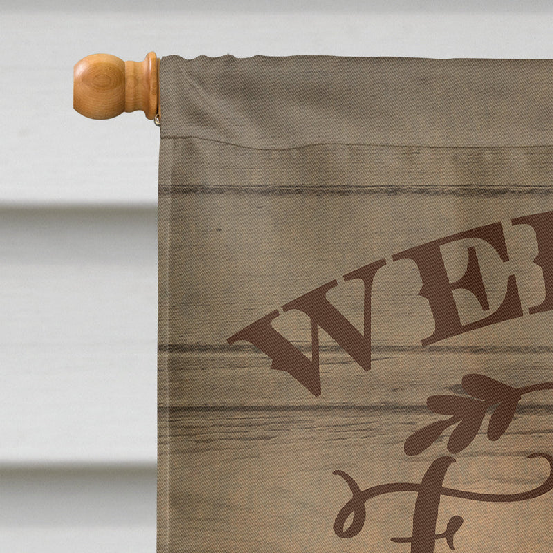 Ferret Welcome Flag Canvas House Size CK6822CHF