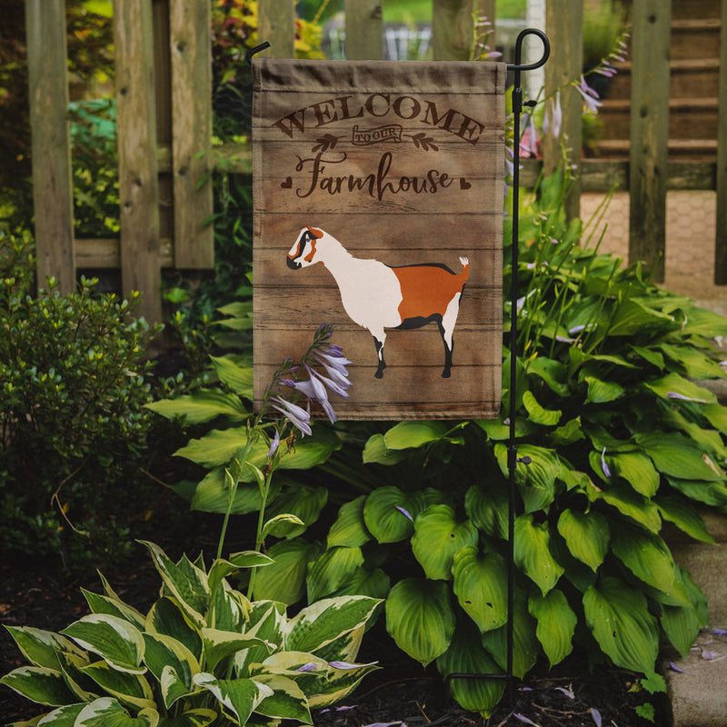 Alpine Goat Welcome Flag Garden Size CK6824GF