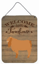 American Lamancha Goat Welcome Wall or Door Hanging Prints CK6829DS1216