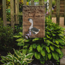African Goose Welcome Garden Flag – Decorative Outdoor Yard Flag CK6843GF