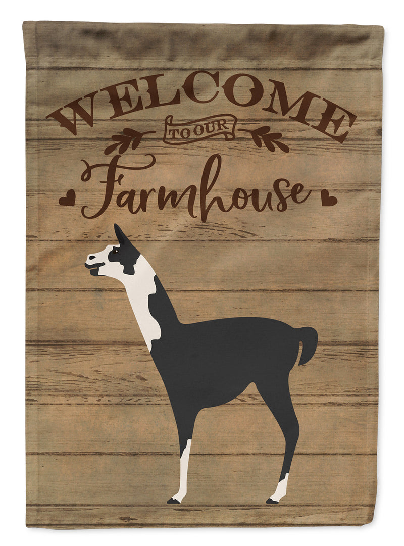 Llama Q' Ara Welcome Flag Garden Size CK6862GF