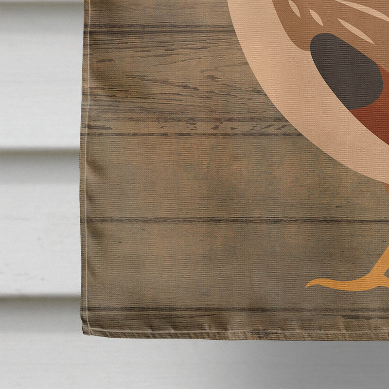 Golden Phoenix Quail Welcome Flag Canvas House Size CK6899CHF