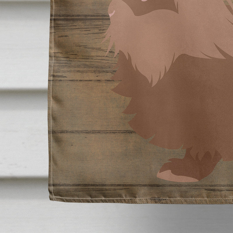 Lionhead Rabbit Welcome Flag Canvas House Size CK6904CHF