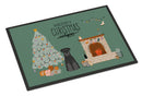 Black Standard Schnauzer Christmas Everyone Doormat - 24x36 Decorative Floor Mat – Indoor/Outdoor Rug with Artistic Flair CK7595JMAT