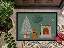 Airedale Christmas Everyone Doormat - 18x27 Decorative Floor Mat – Indoor/Outdoor Rug with Artistic Flair CK7604MAT