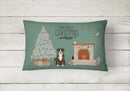 Appenzeller Sennenhund Christmas Everyone Canvas Fabric Decorative Pillow CK7606PW1216