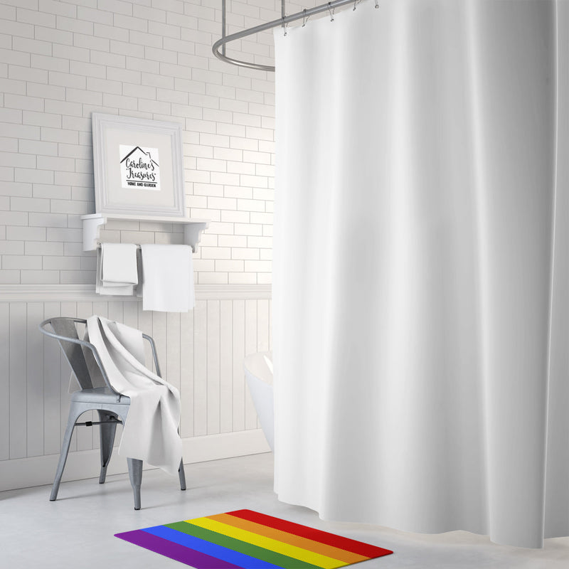 Gay Pride Machine Washable Memory Foam Mat