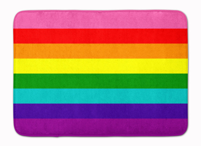 Gay Pride before 1978 Machine Washable Memory Foam Mat