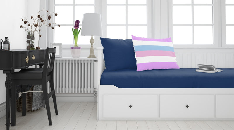 Bigender Pride Fabric Standard Pillowcase