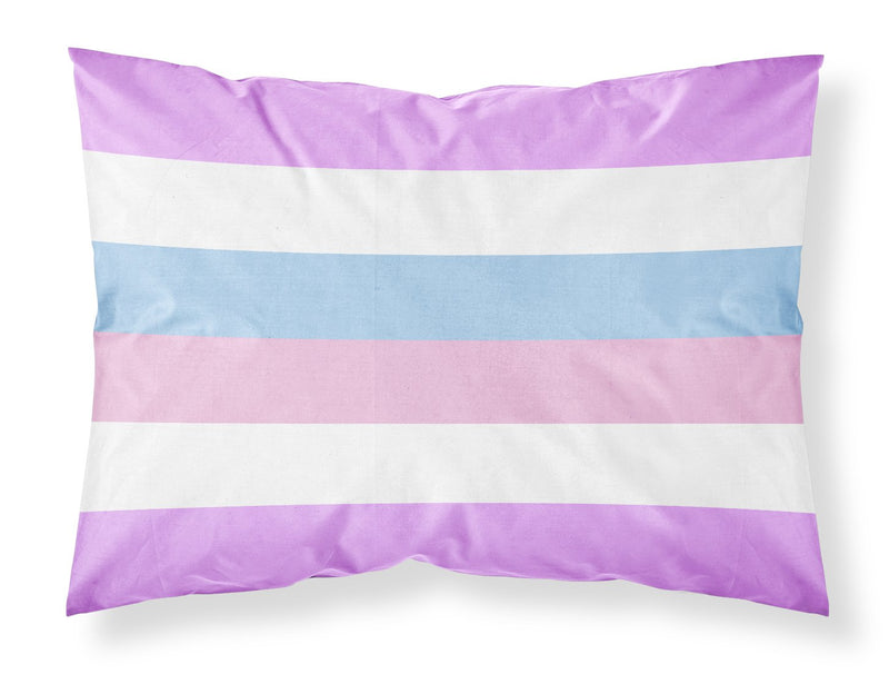 Bigender Pride Fabric Standard Pillowcase