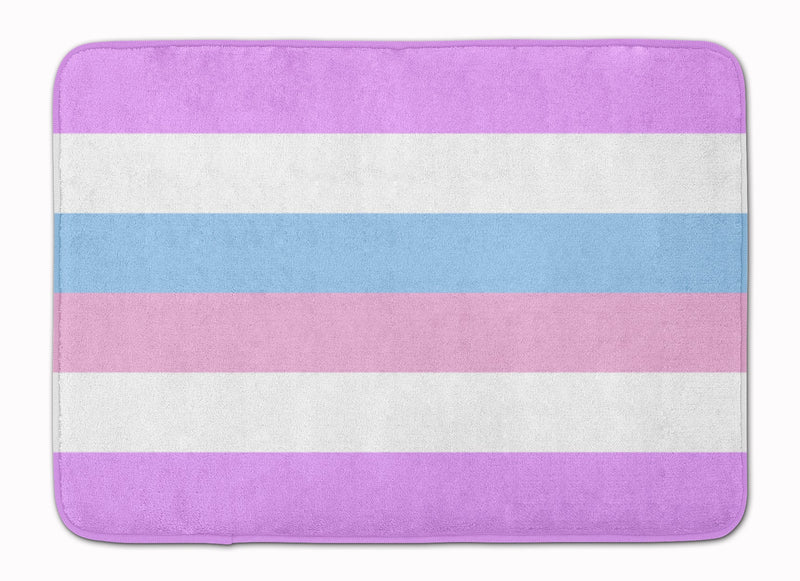 Bigender Pride Machine Washable Memory Foam Mat