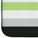 Agender Pride Dish Drying Mat – Absorbent, Artistic Kitchen Essentials