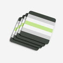 Agender Pride Foam Coaster