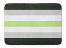 Agender Pride Machine Washable Memory Foam Mat