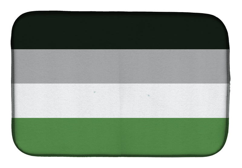 Androphilia Pride Dish Drying Mat – Absorbent, Artistic Kitchen Essentials