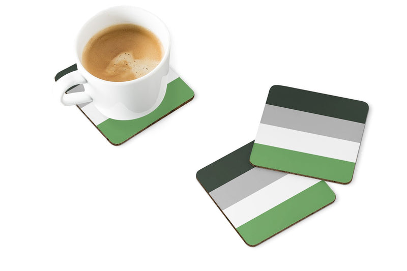 Androphilia Pride Foam Coaster