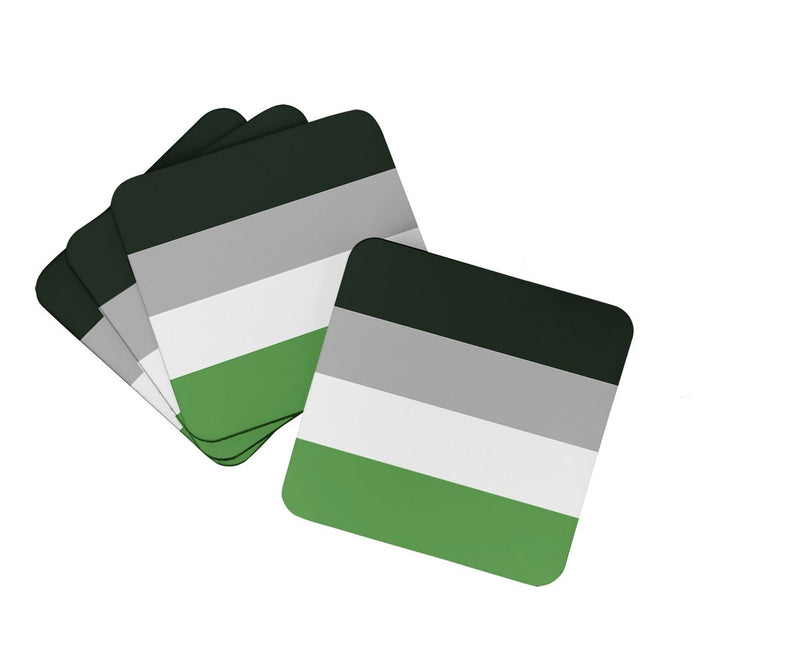 Androphilia Pride Foam Coaster