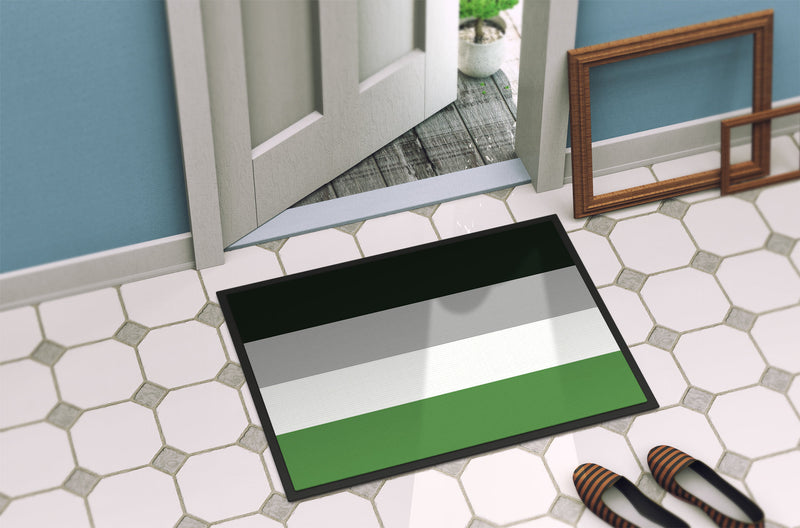 Androphilia Pride Doormat - 18x27 Decorative Floor Mat – Indoor/Outdoor Rug with Artistic Flair