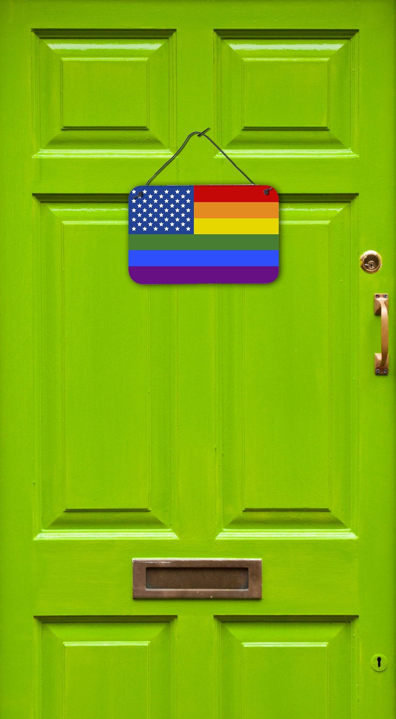 USA Gay Pride Wall or Door Hanging Prints