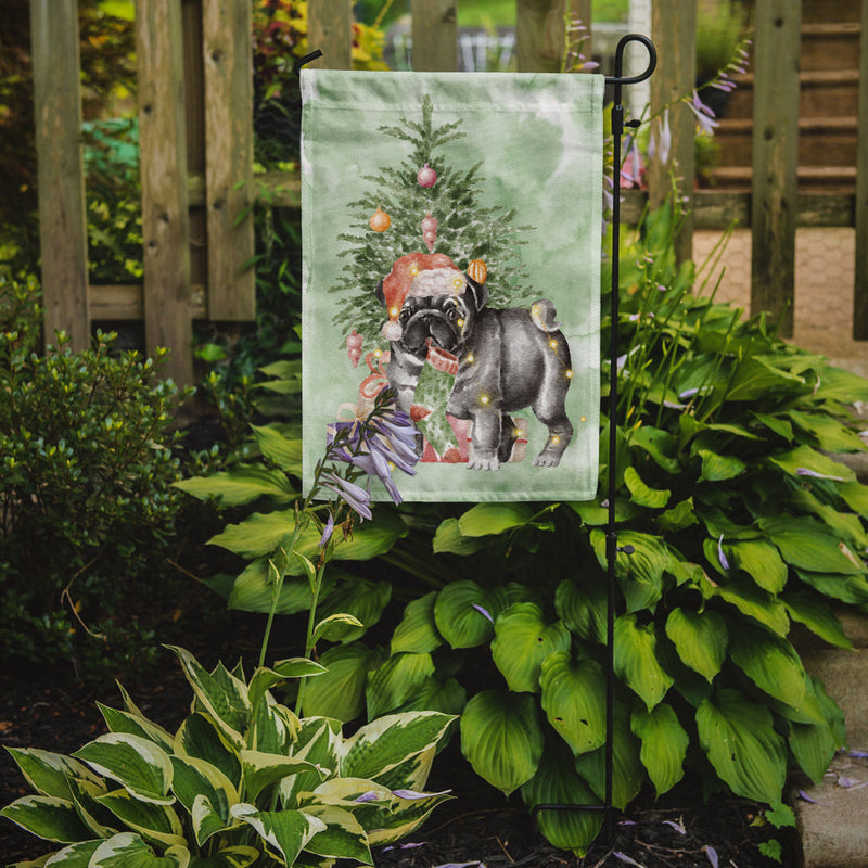 Christmas Black Pug