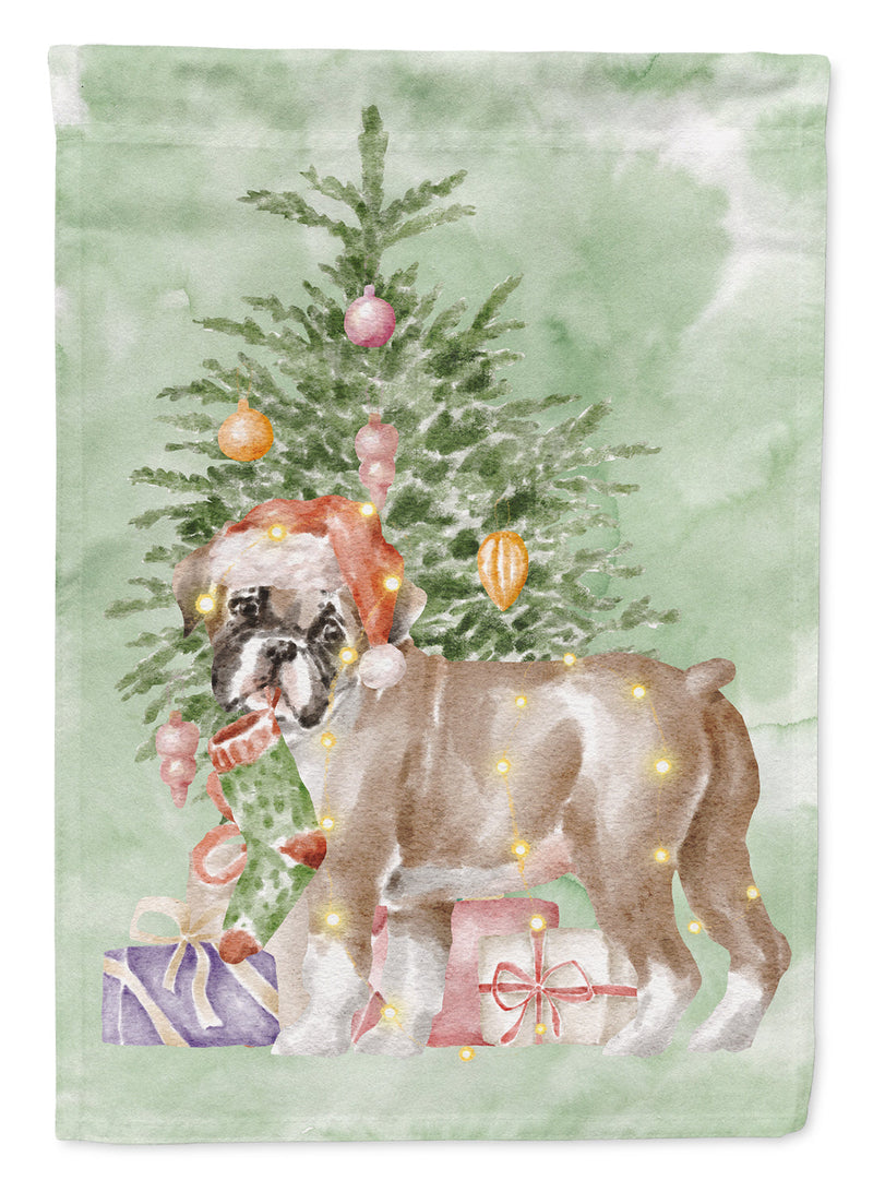 Christmas Boxer Puppy
