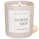 Flower Shop Soy Candle - Tan Matte Jar - 15 oz