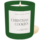 Christmas Cookies Soy Candle - Green Matte Jar - 15 oz (Sugar Cookies)