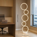 RGB Minimalist Circular Floor Lamp
