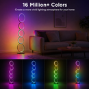 RGB Minimalist Circular Floor Lamp