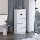 5-Drawer Slim Dresser