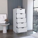 5-Drawer Slim Dresser