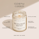 Fraser Fir Soy Candle - Clear Jar - 9 oz by Sweet Water Decor