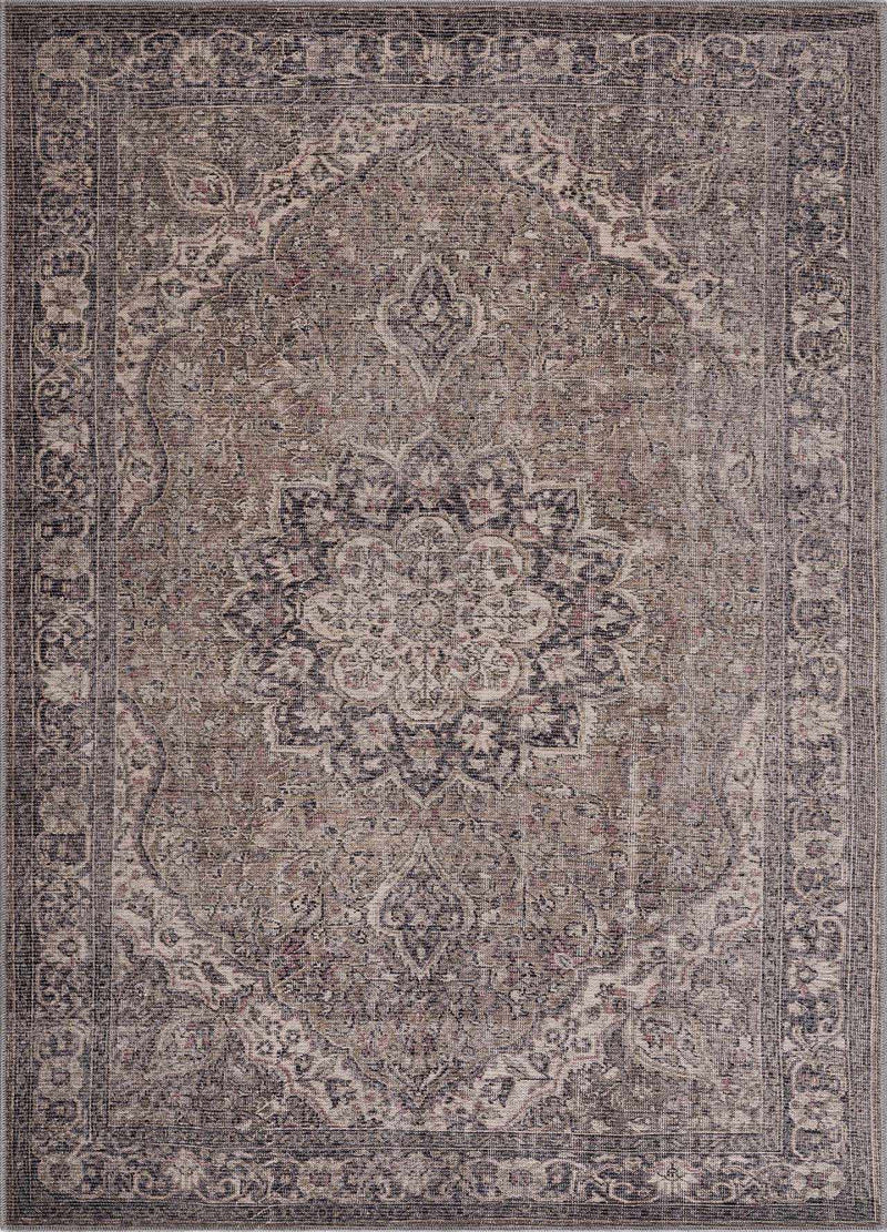 Dusty Sage Greenpoint Medallion Washable Area Rug