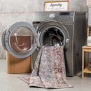 Dauis Blue Persian Style Washable Rug - Promo