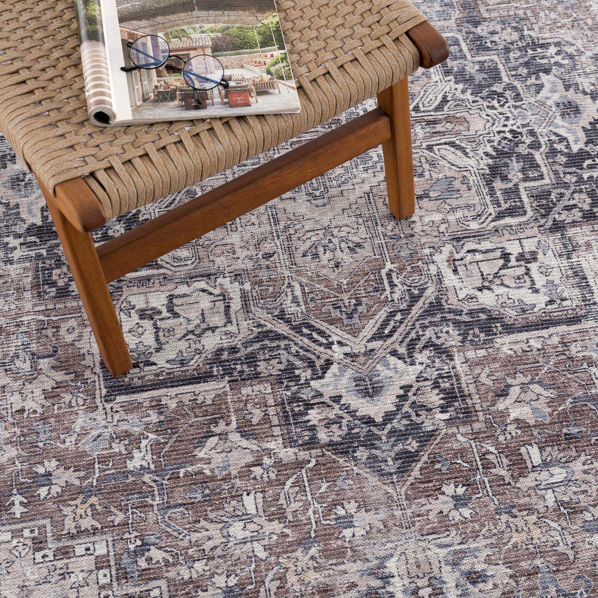 Abner Washable Area Rug, photo 11 of 12
