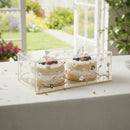 Ornate Garden Cake Log Holder by Feldart