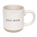 Dog Mom 14 oz Stoneware Coffee Mug