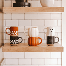 Orange Pumpkin 19 oz Figural Coffee Mug by Sweet Water Decor