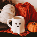 Ghost Face 12 oz Figural Coffee Mug by Sweet Water Decor